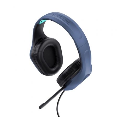Trust Gaming Auriculares GXT 415 Zirox con Micrófono Jack 3.5 mm Azules